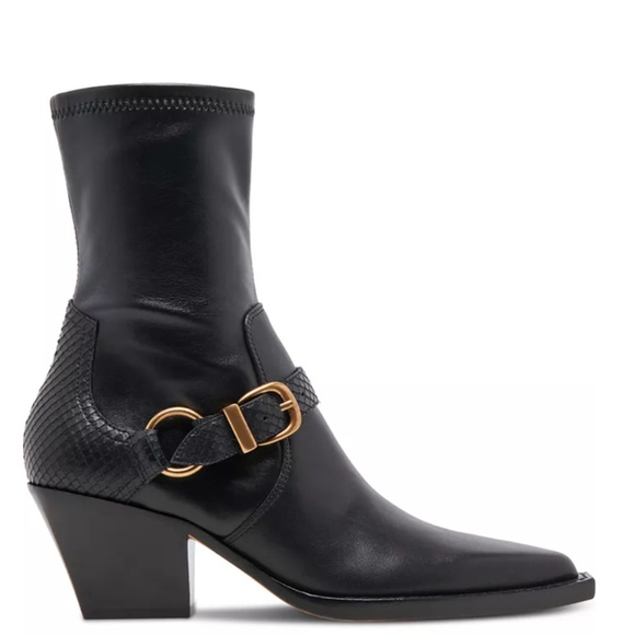 Dolce Vita Rave - Womens  Black Boot Medium - Picture 2 of 6